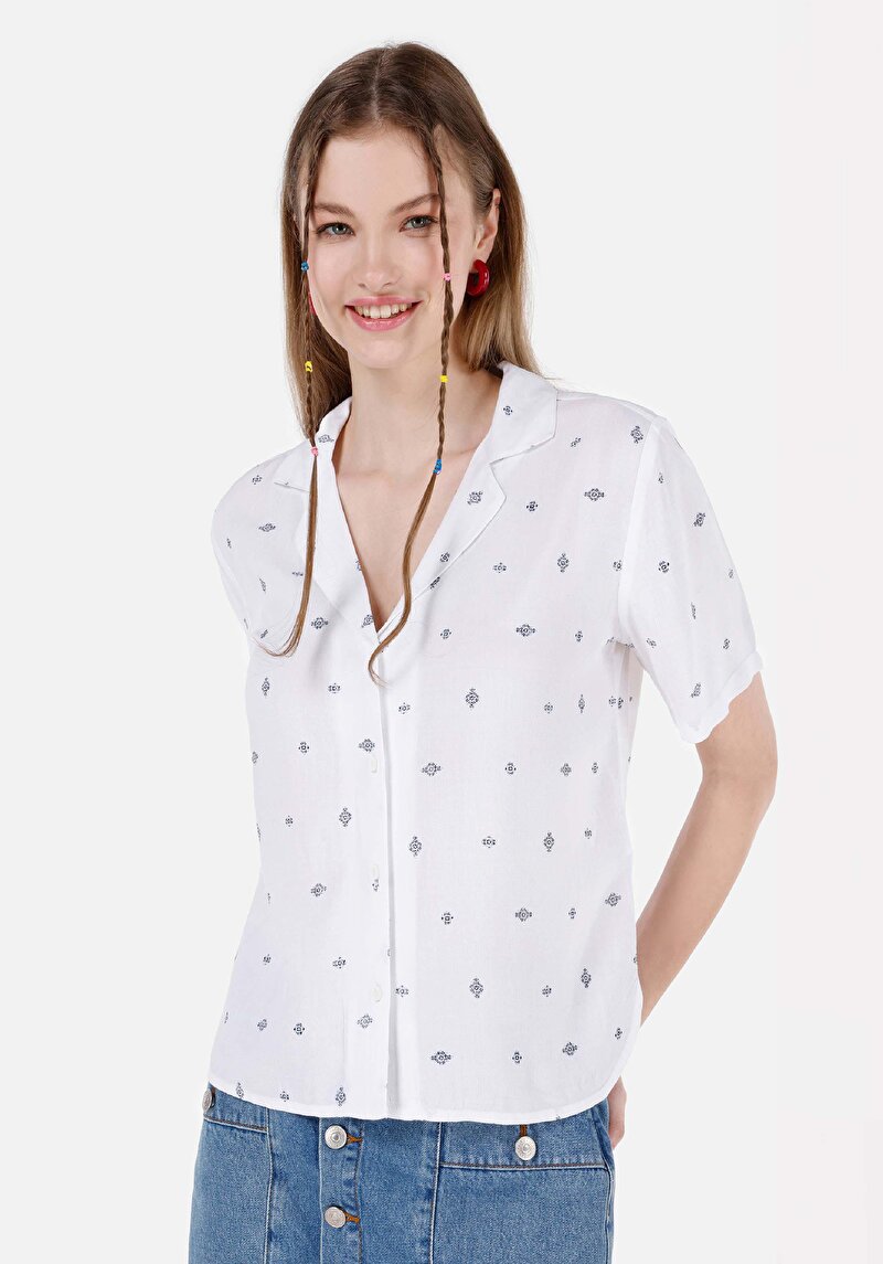 Зображення Сорочка З Коротким Рукавом Жіноча Мультіколор Cl1069202