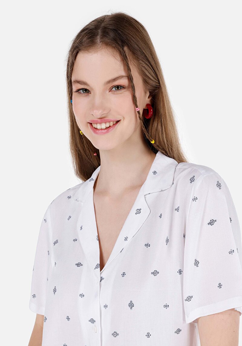 Зображення Сорочка З Коротким Рукавом Жіноча Мультіколор Cl1069202