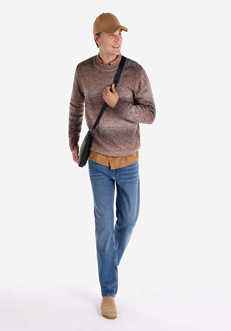 Показати інформацію про Светр Чоловічий Бежевий  Cl1065733