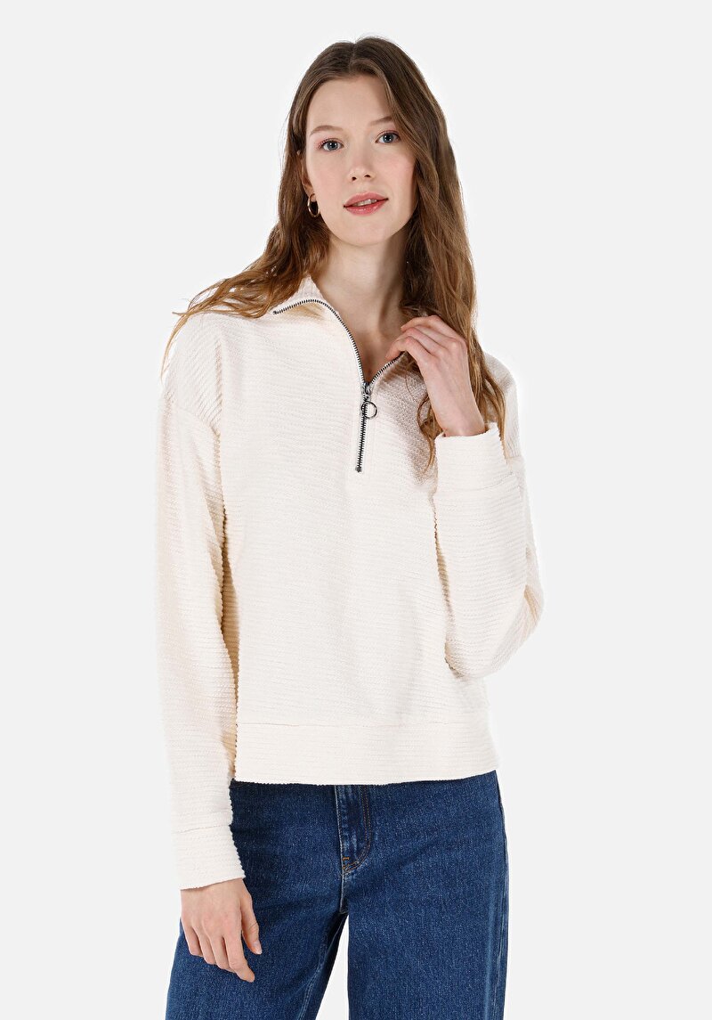 Зображення Футболка З Довгим Рукавом Жіноча Бежева  Cl1067310