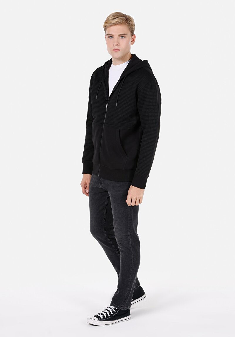 Показати інформацію про Толстовка Чоловіча Чорна  Cl1071909