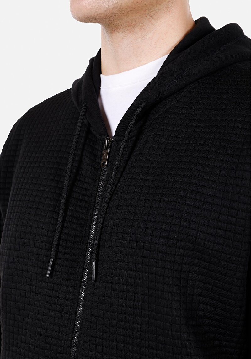 Показати інформацію про Толстовка Чоловіча Чорна  Cl1071909