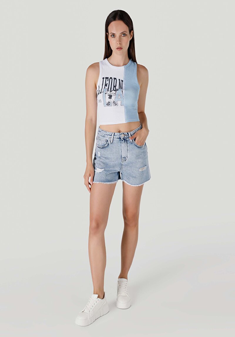 Зображення 970 Berry Шорти Жіночі Блакитні  Cl1063535