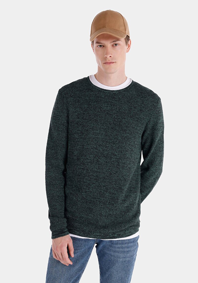 Зображення Светр Чоловічий Зелений  Cl1065743
