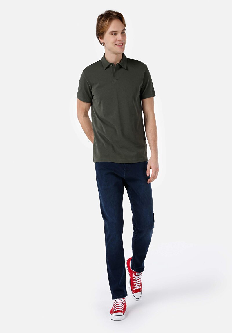 Зображення 067 Jack Джинси Чоловічі Блакитні Класичного Крою Cl1069223