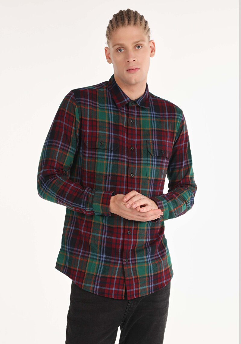 Зображення Сорочка З Довгим Рукавом Чоловіча Мультіколор  Cl1065755