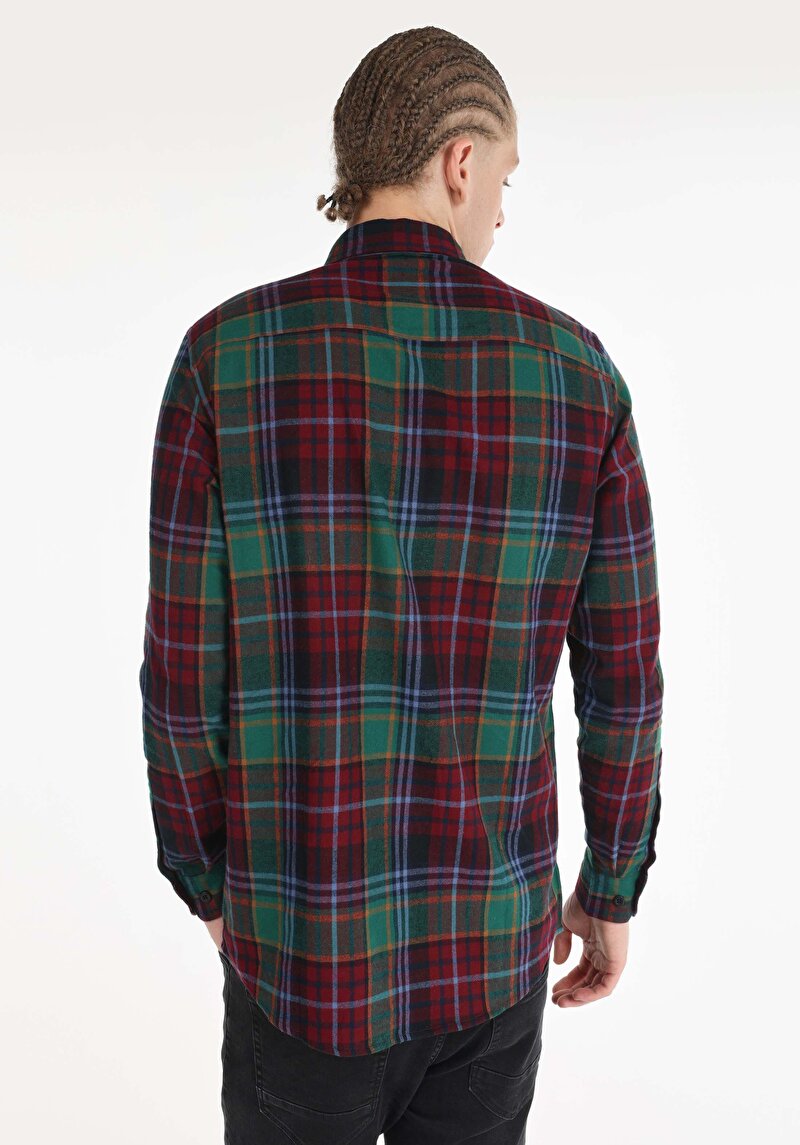 Зображення Сорочка З Довгим Рукавом Чоловіча Мультіколор Cl1065755