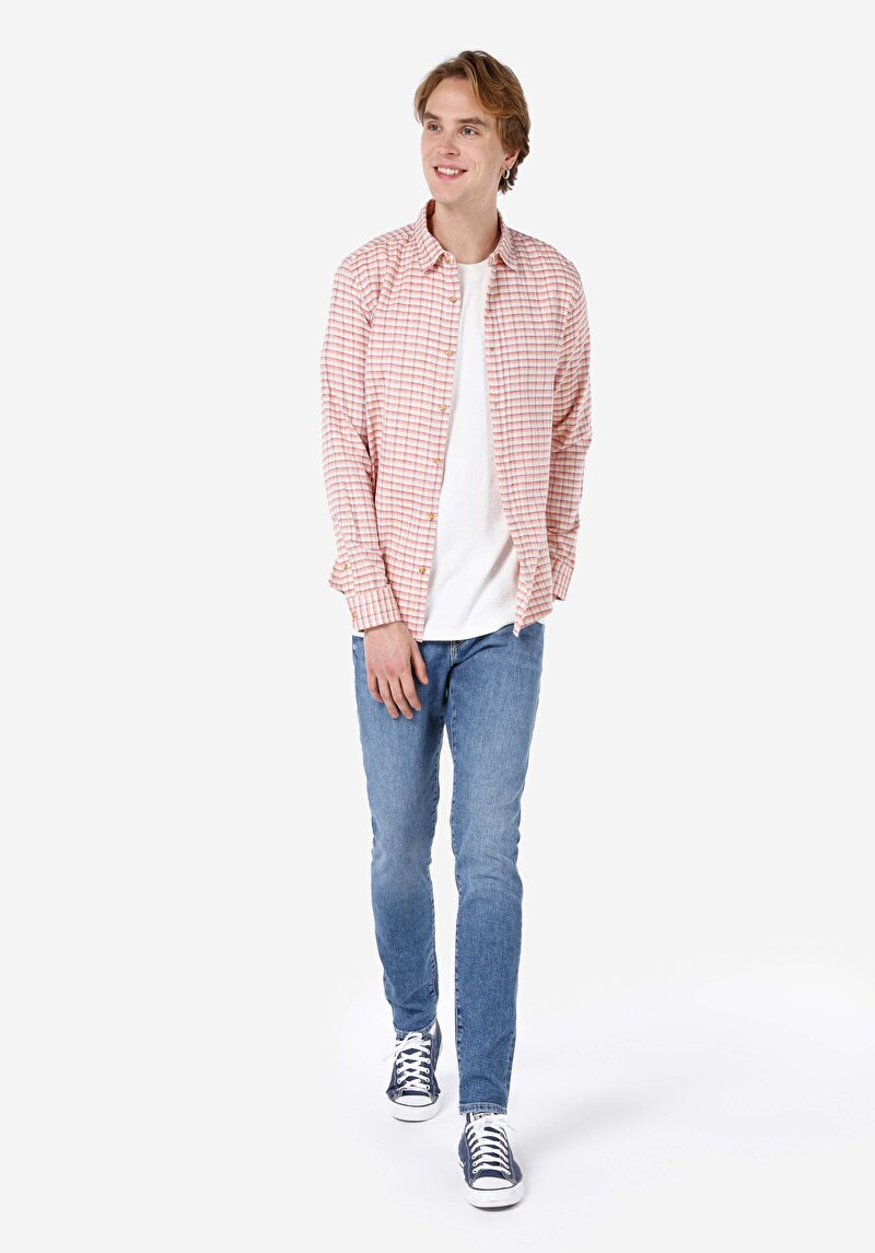 Зображення 041 Danny Джинси Чоловічі Блакитні Вузького Крою Cl1069230