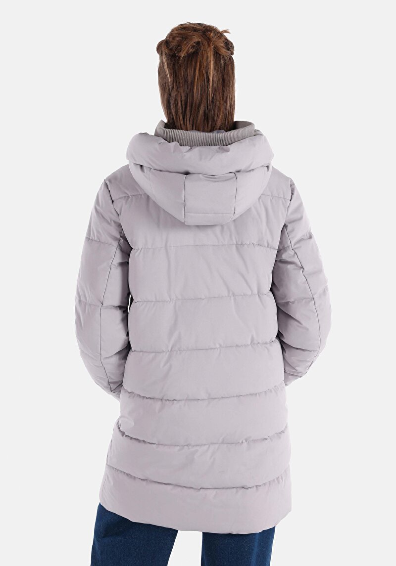 Зображення Пальто Жіноче Сіре Cl1065790