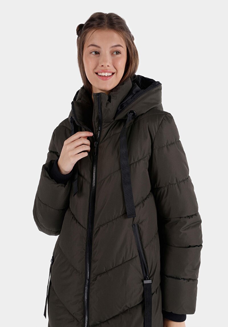 Зображення Пальто Жіноче Зелене  Cl1065793