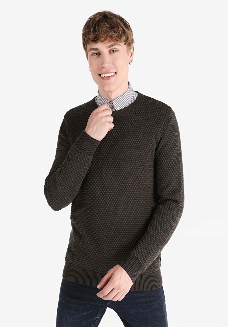 Зображення Светр Чоловічий Зелений Cl1065803