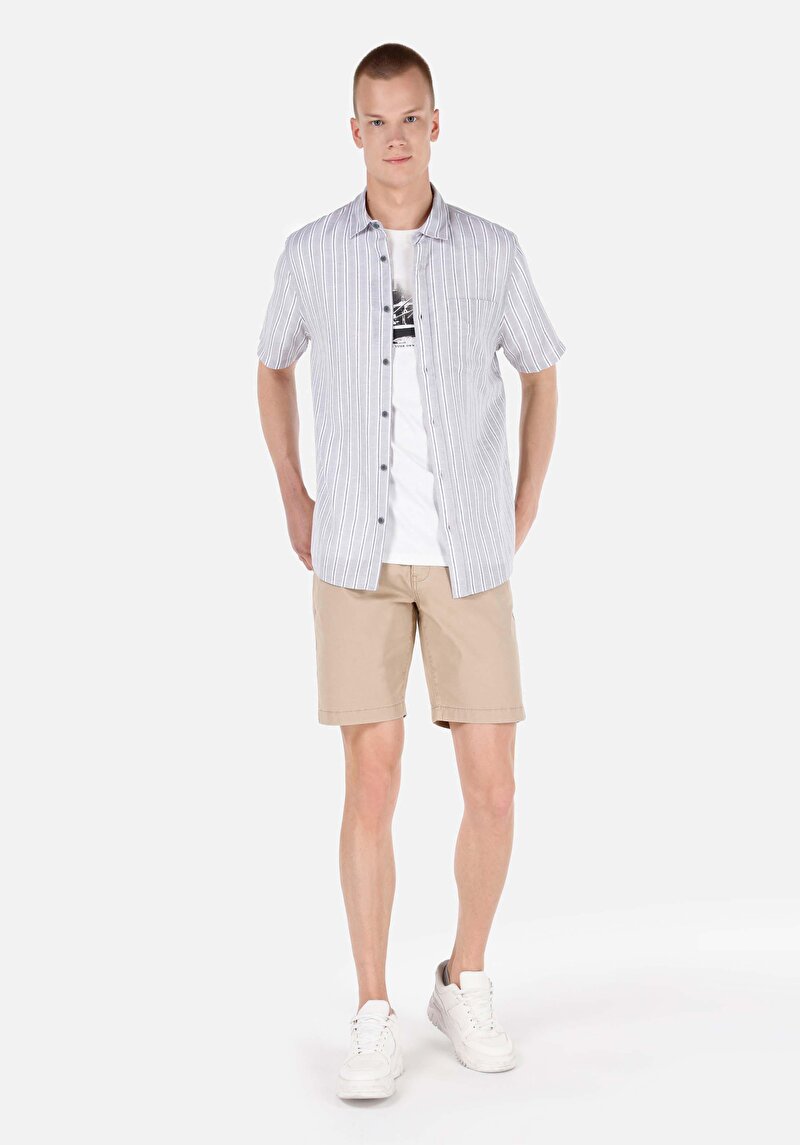 Показати інформацію про Шорти Чоловічі Коричневі  Cl1069319