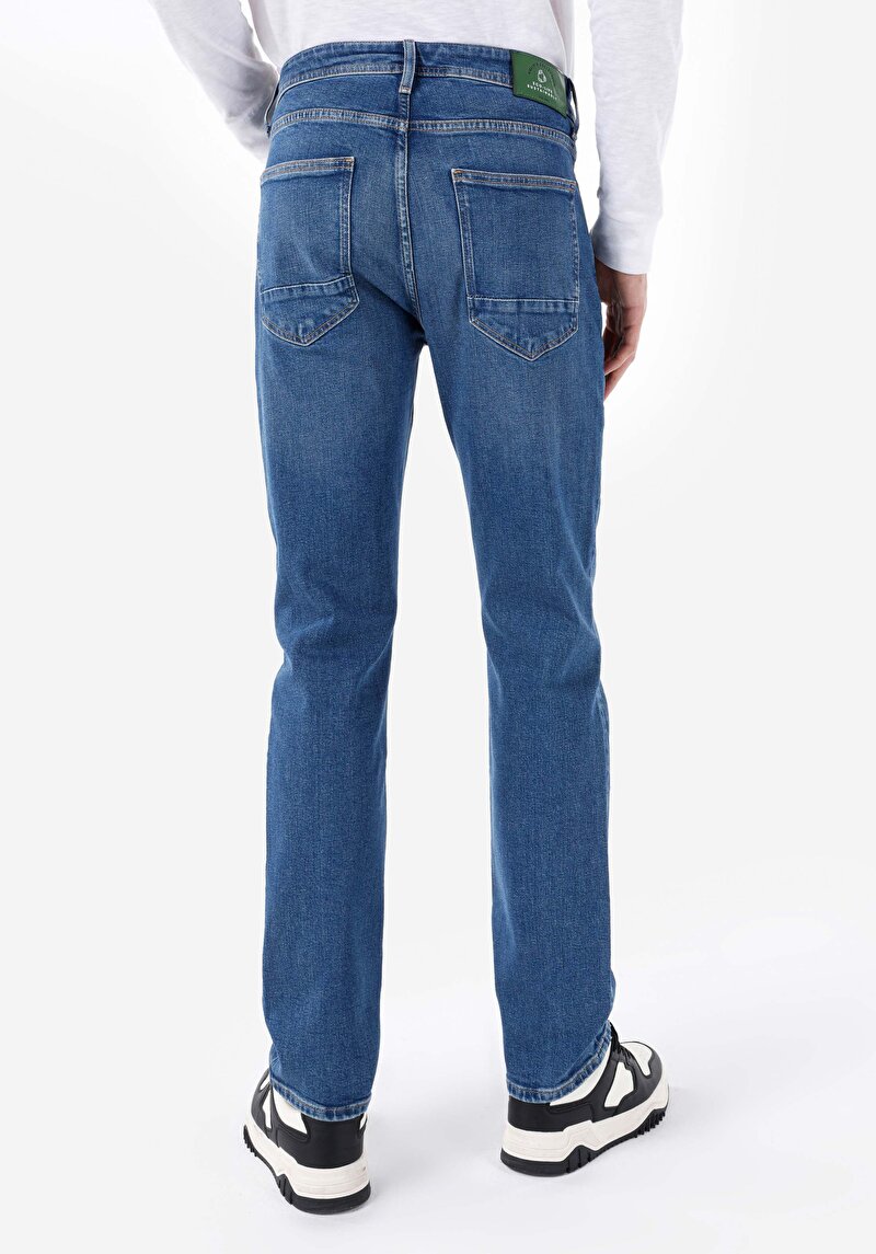 Показати інформацію про 045 David Джинси Чоловічі Блакитні Класичного Крою Cl1067405