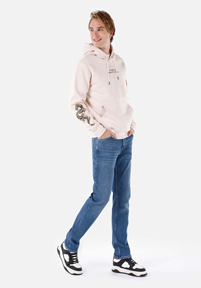 Показати інформацію про 045 David Джинси Чоловічі Блакитні Класичного Крою Cl1067405