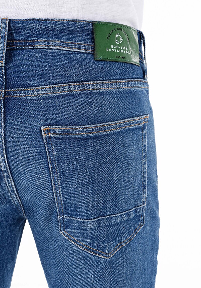 Показати інформацію про 045 David Джинси Чоловічі Блакитні Класичного Крою Cl1067405