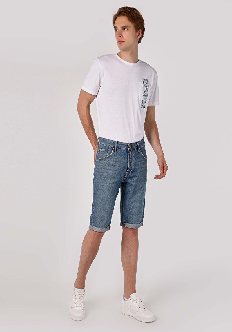 Зображення 030 Nelson Шорти Чоловічі Блакитні  Cl1063601