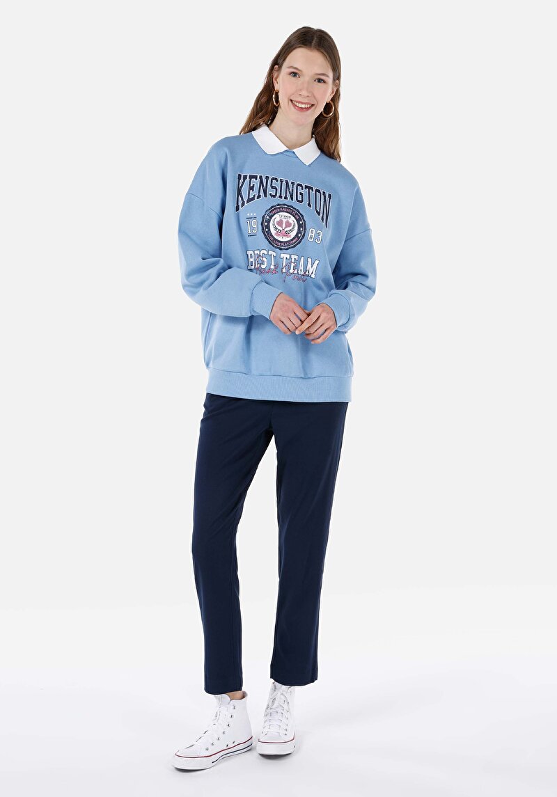 Показати інформацію про Толстовка Жіноча Блакитна  Cl1067438