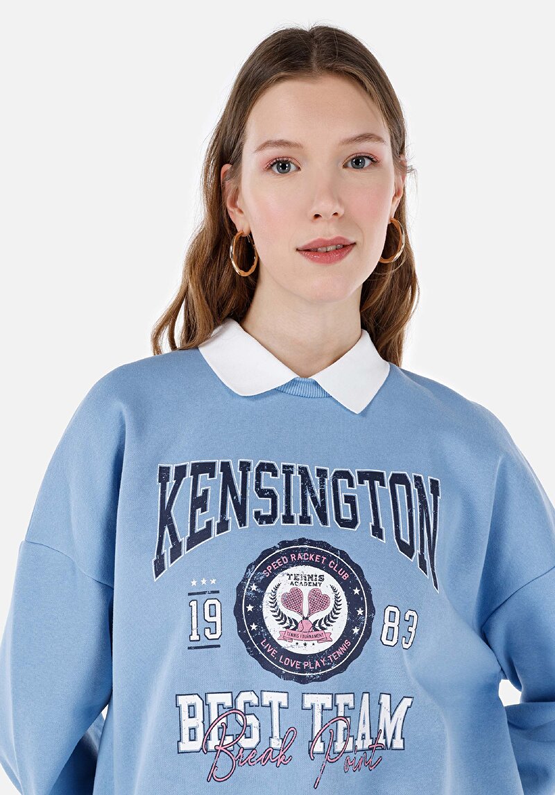 Показати інформацію про Толстовка Жіноча Блакитна  Cl1067438