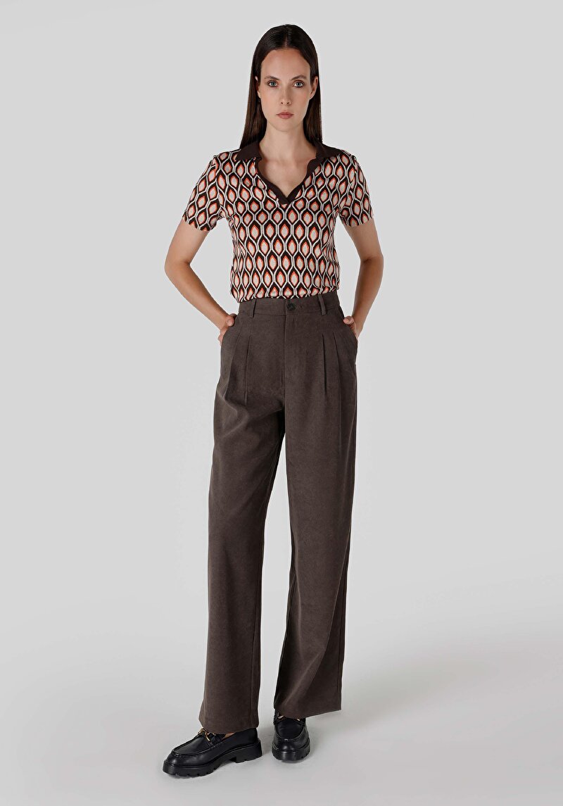 Зображення Брюки Жіночі Коричневі  Cl1065840