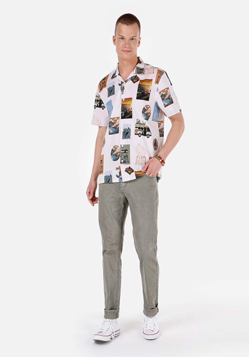 Зображення Брюки Чоловічі Зелені Cl1067468