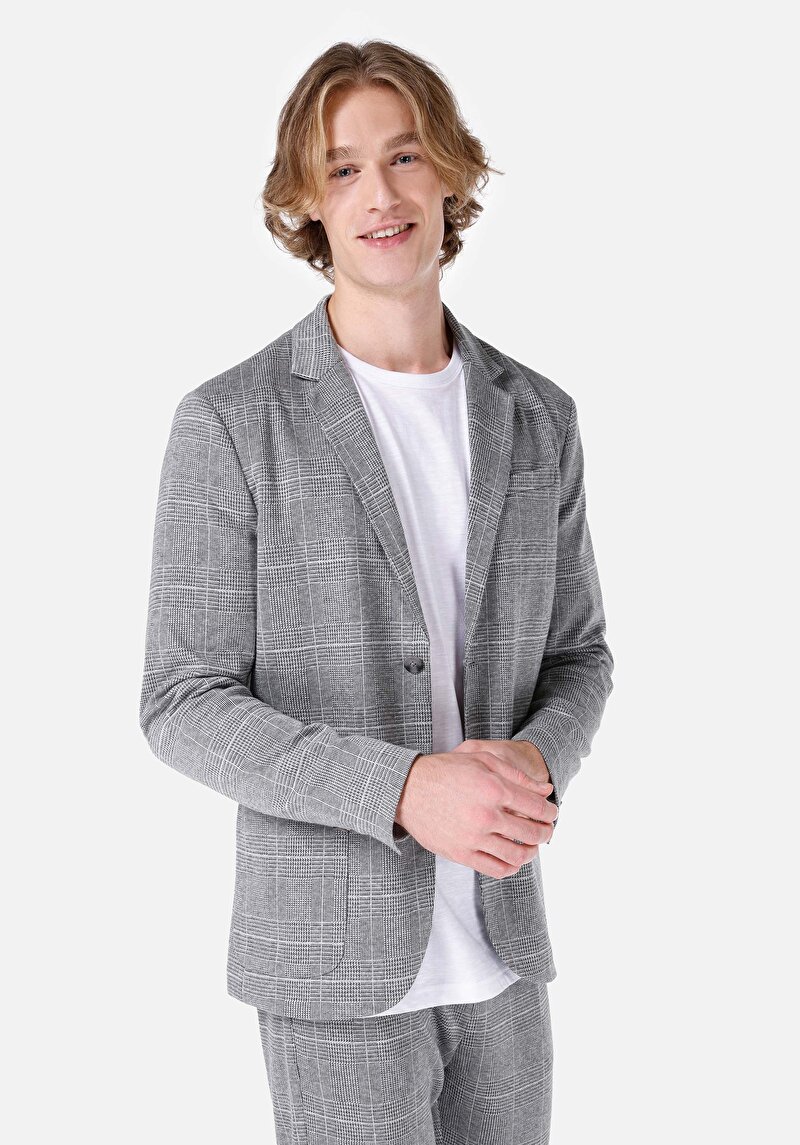 Зображення Піджак Чоловічий Сірий  Cl1067478