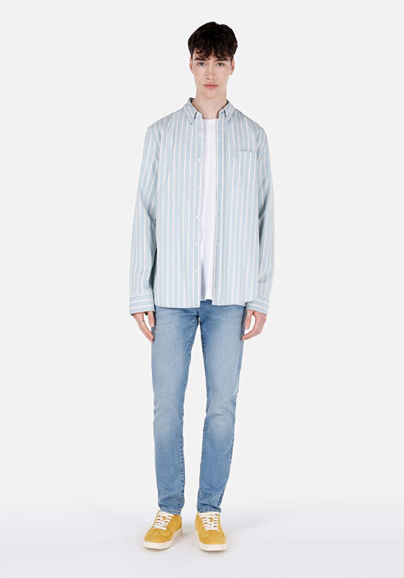 Зображення 035 Ryan Джинси Чоловічі Блакитні  Cl1069456