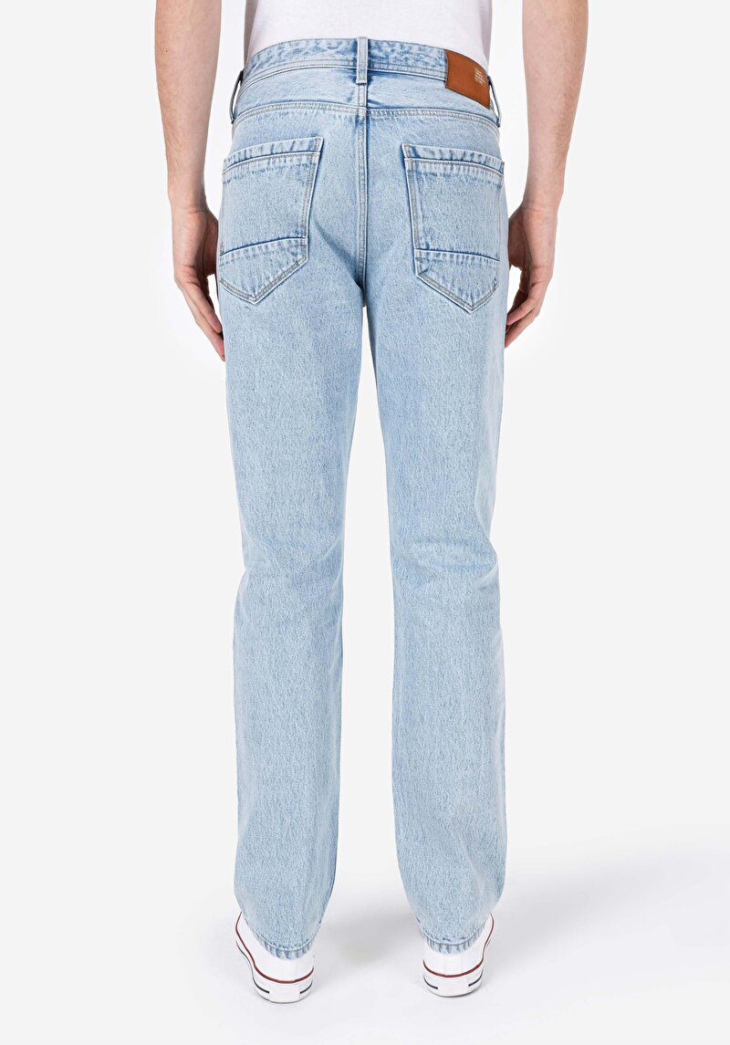 Зображення 045 David Джинси Чоловічі Блакитні Класичного Крою Cl1069468