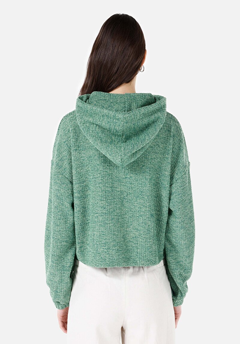 Зображення Футболка З Довгим Рукавом Жіноча Зелена  Cl1067495