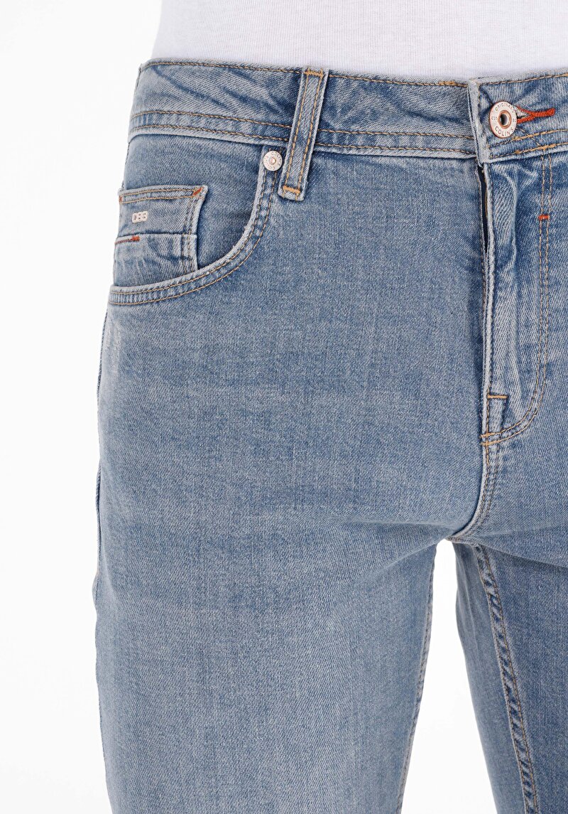 Показати інформацію про 044 Karl Джинси Чоловічі Блакитні Прямого Крою Cl1069486