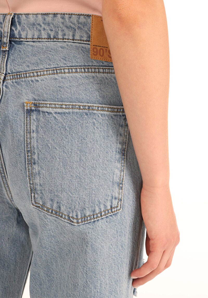 Показати інформацію про 893 Julia Джинси Жіночі Блакитні Бойфренди Cl1067508