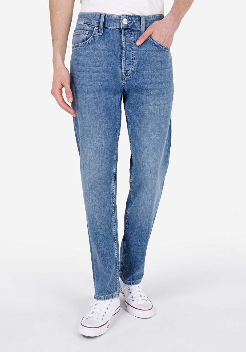 Зображення 046 Marco Джинси Чоловічі Блакитні Прямого Крою Cl1069517