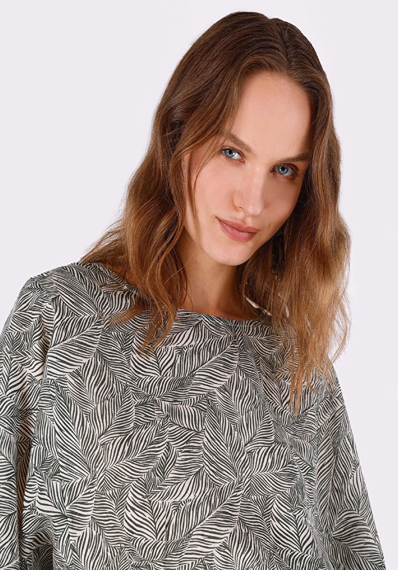 Показати інформацію про Сорочка З Довгим Рукавом Жіноча Зелена  Cl1063866