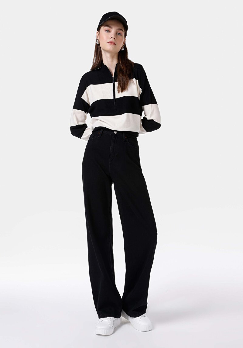 Показати інформацію про 970 Berry Джинси Жіночі Чорні Класичного Крою Cl1067512