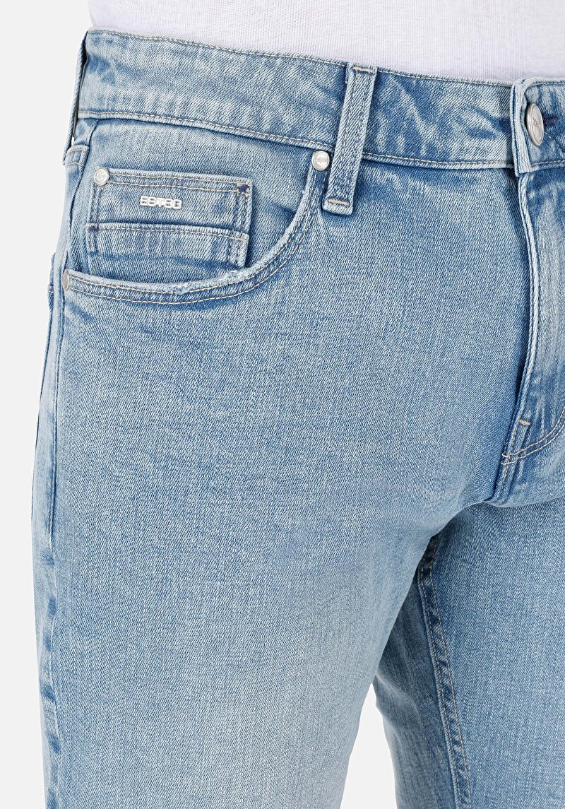 Показати інформацію про 044 Karl Шорти Чоловічі Блакитні  Cl1069525