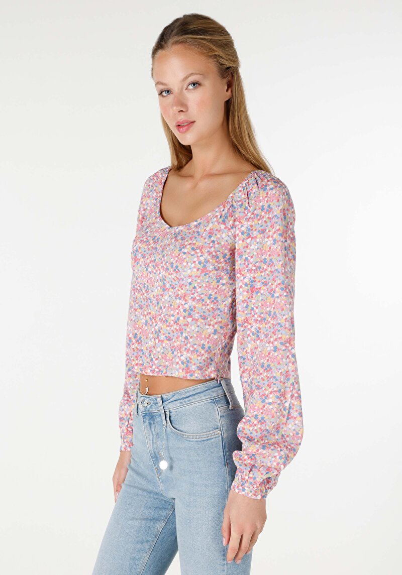 Зображення Сорочка З Довгим Рукавом Жіноча Мультіколор  Cl1063884