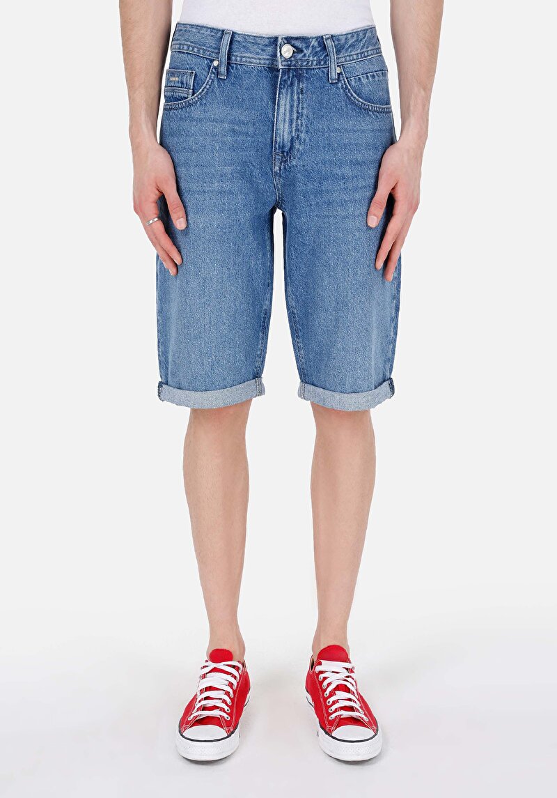 Зображення 044 Karl Шорти Чоловічі Блакитні Cl1069526