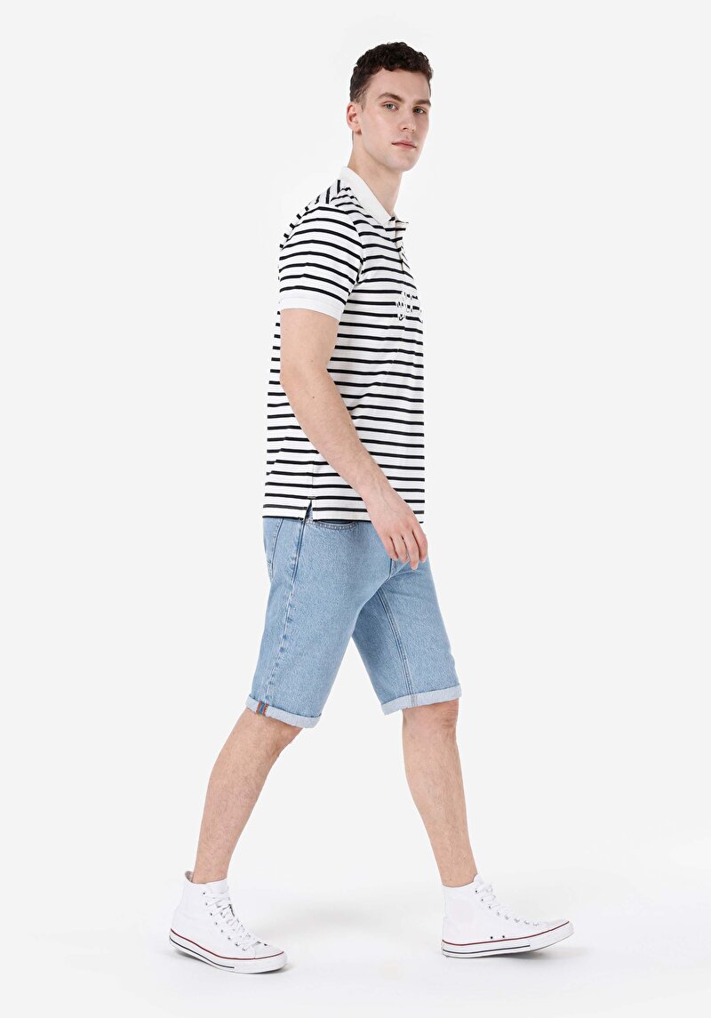 Показати інформацію про 045 David Шорти Чоловічі Блакитні  Cl1069530