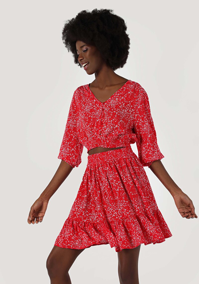 Зображення Сорочка З Довгим Рукавом Жіноча Червона  Cl1063936