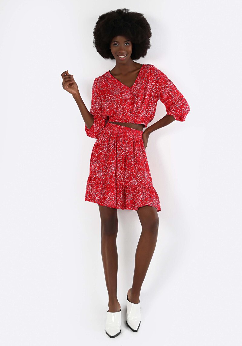 Показати інформацію про Сорочка З Довгим Рукавом Жіноча Червона  Cl1063936