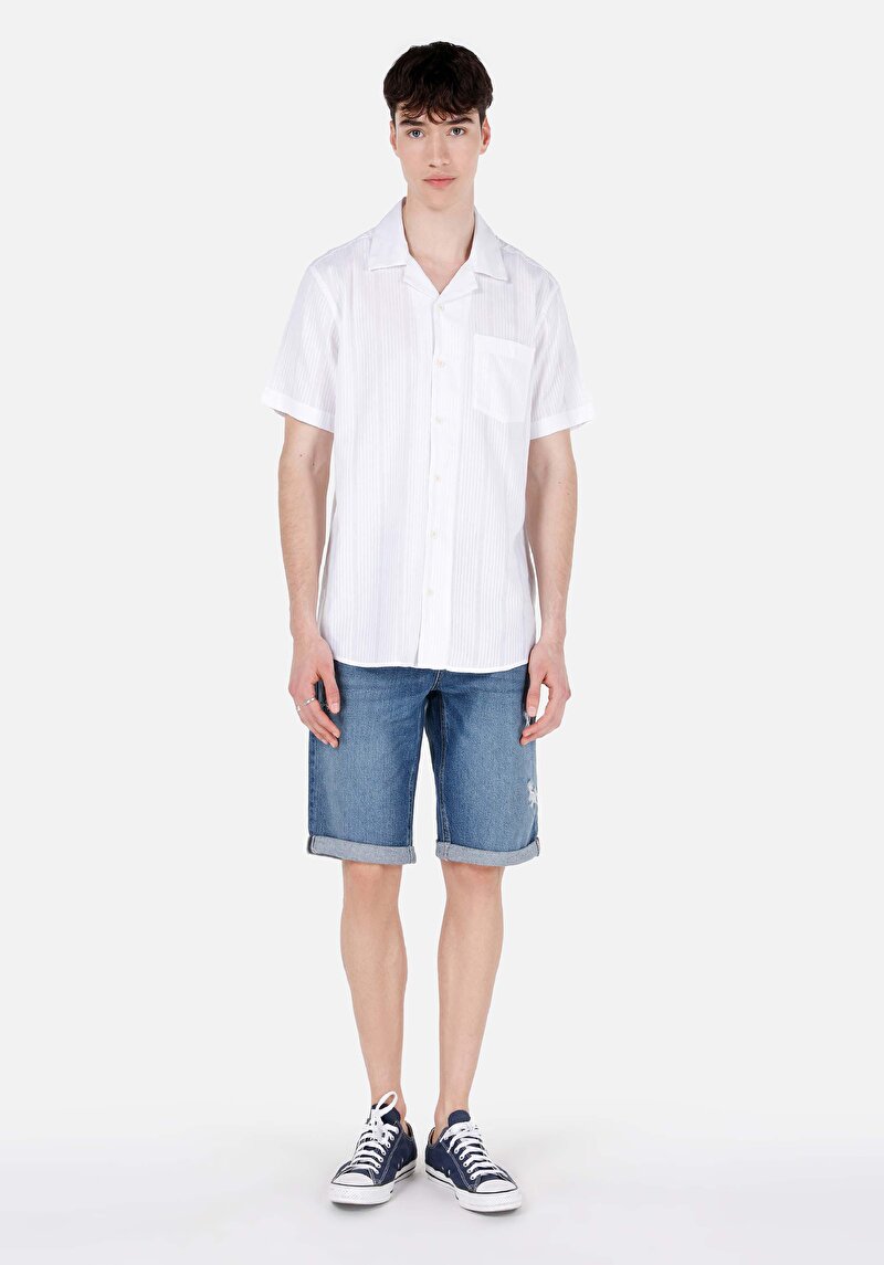 Зображення 045 David Шорти Чоловічі Блакитні  Cl1069536