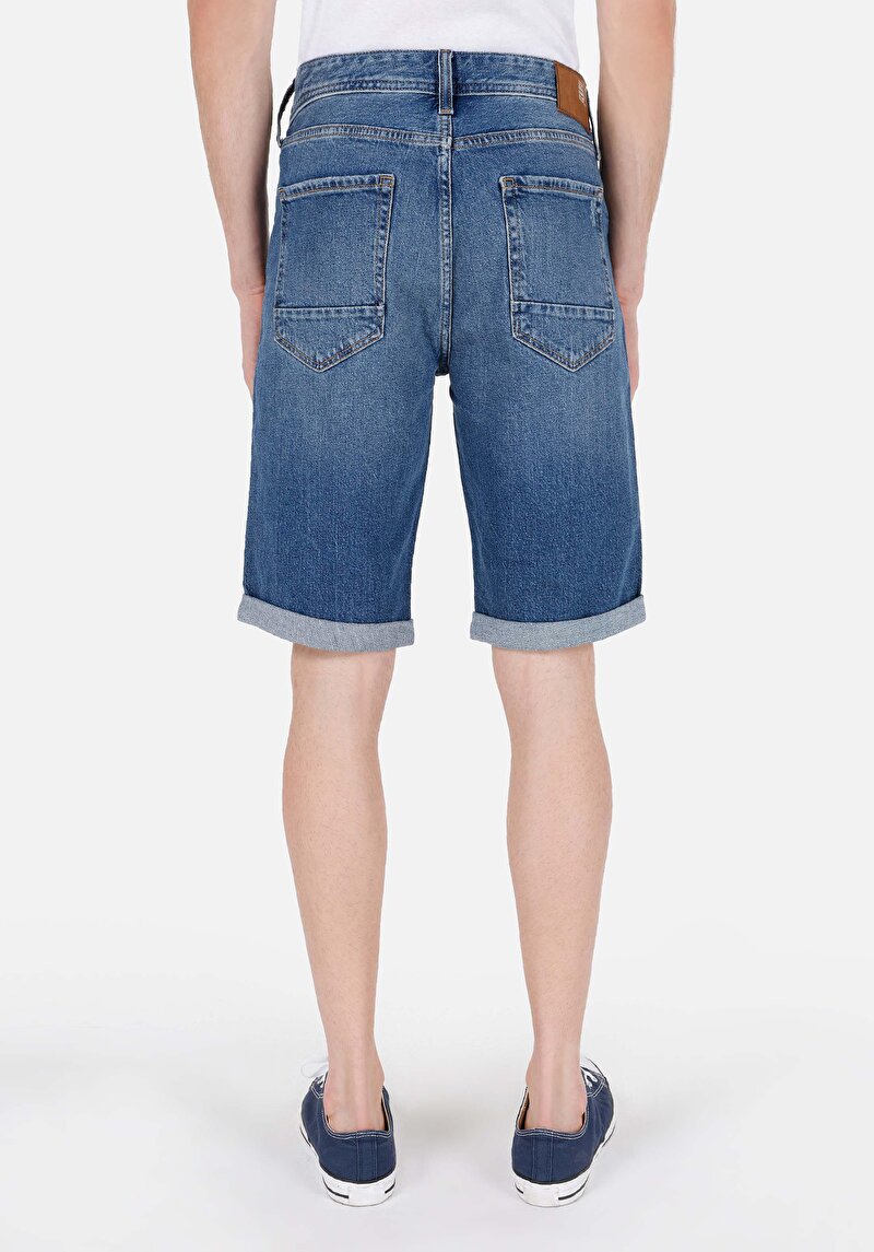 Показати інформацію про 045 David Шорти Чоловічі Блакитні  Cl1069536