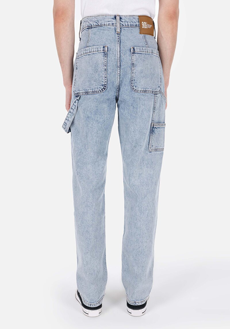 Показати інформацію про 032 Carlo Джинси Чоловічі Блакитні  Cl1069550