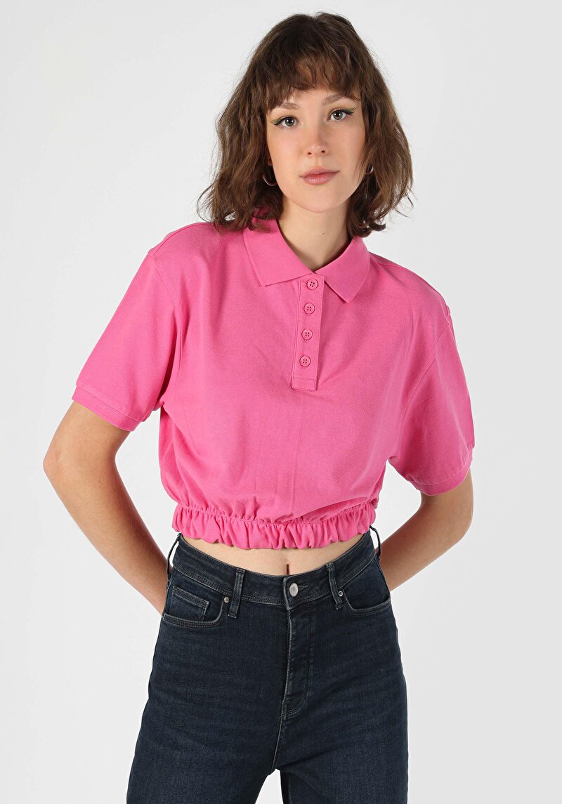 Показати інформацію про Футболка З Коротким Рукавом Жіноча Рожева  Cl1064048