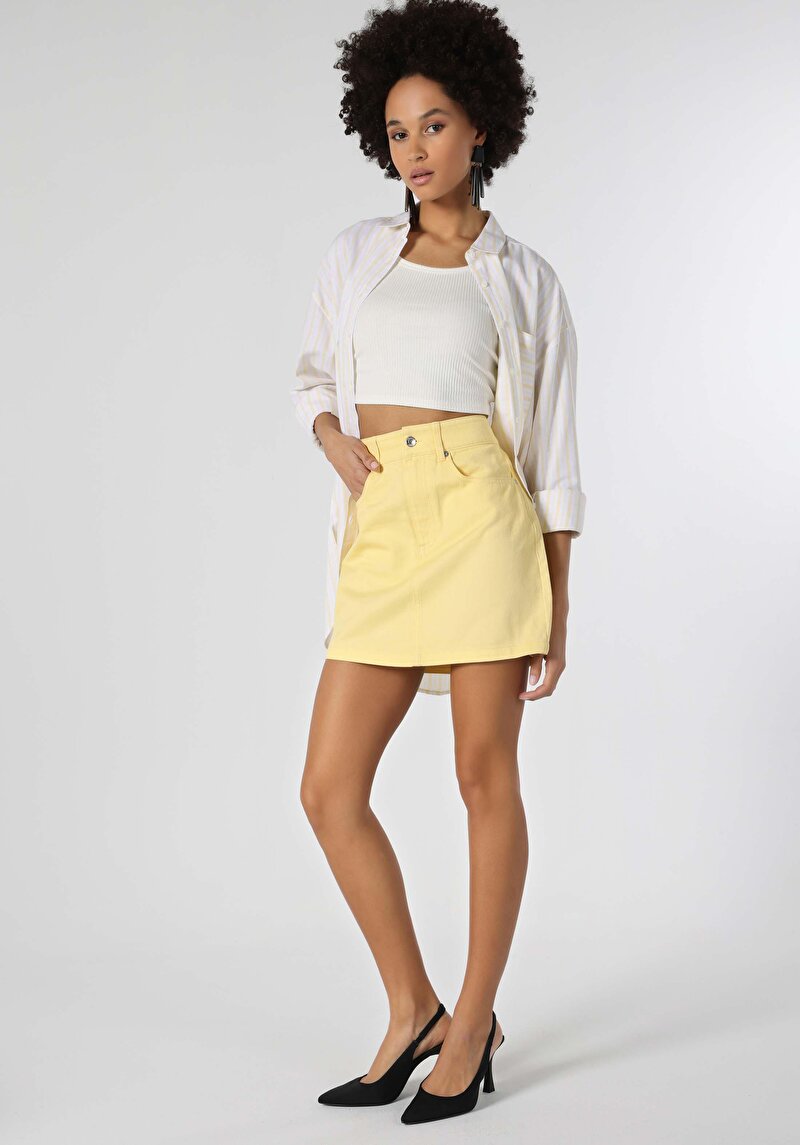 Зображення Спідниця Жіноча Жовта  Cl1064073