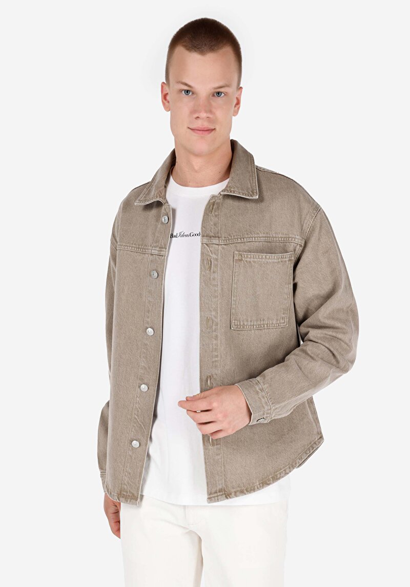 Зображення 051 Royal Сорочка З Довгим Рукавом Чоловіча Бежева Cl1069573