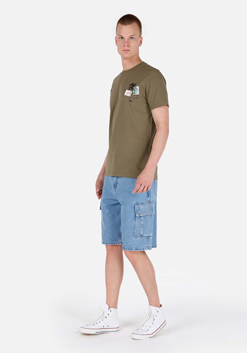 Показати інформацію про 019 Bowie Шорти Чоловічі Блакитні  Cl1069578