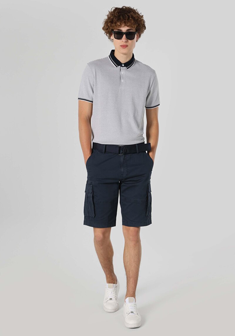 Показати інформацію про Шорти Чоловічі Сині  Cl1064157