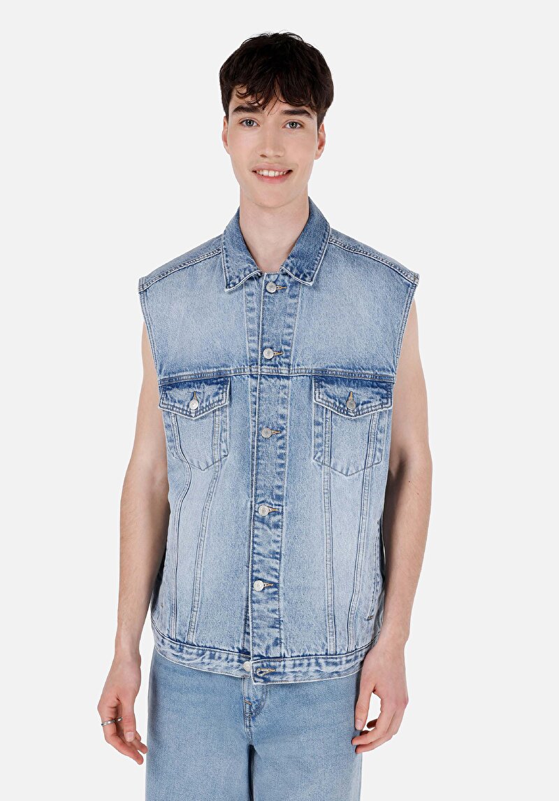 Зображення 010 West Жилет Чоловічий Синій  Cl1069581