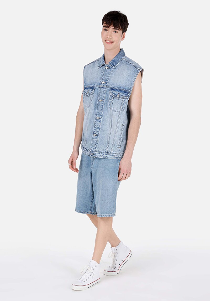 Зображення 010 West Жилет Чоловічий Синій Cl1069581