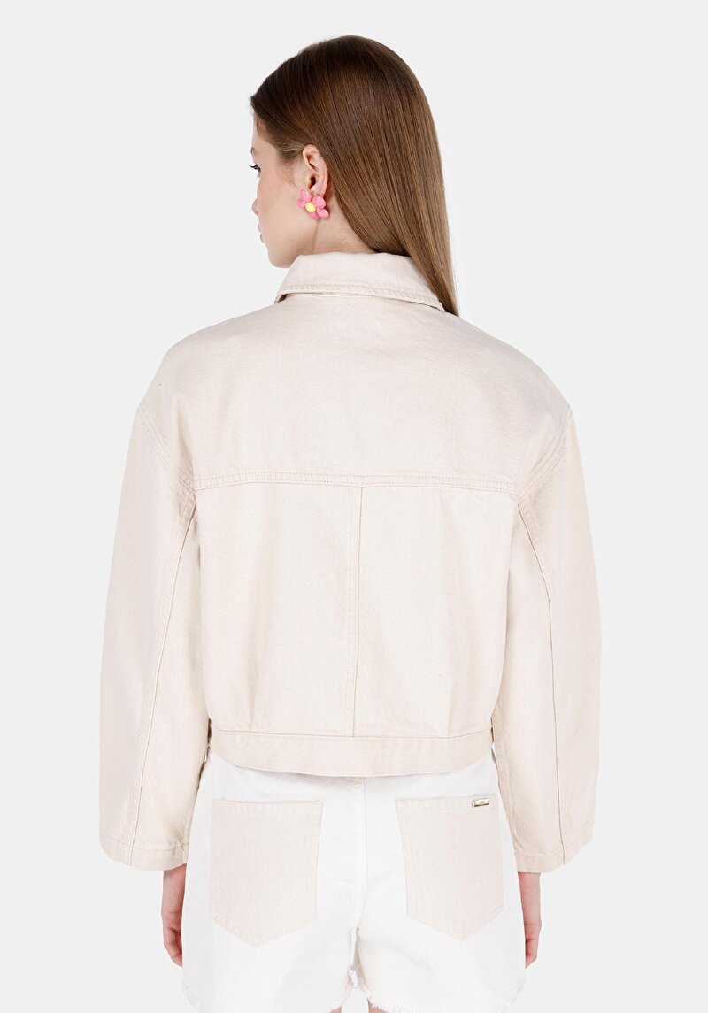 Показати інформацію про 360 Fritzy Піджак Жіночий Білий  Cl1069585